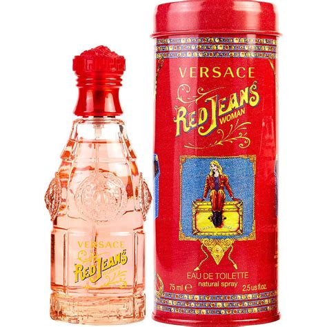 versace red jeans original|versace red jeans woman perfume.